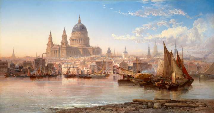 St. Paul’s from the River Thames